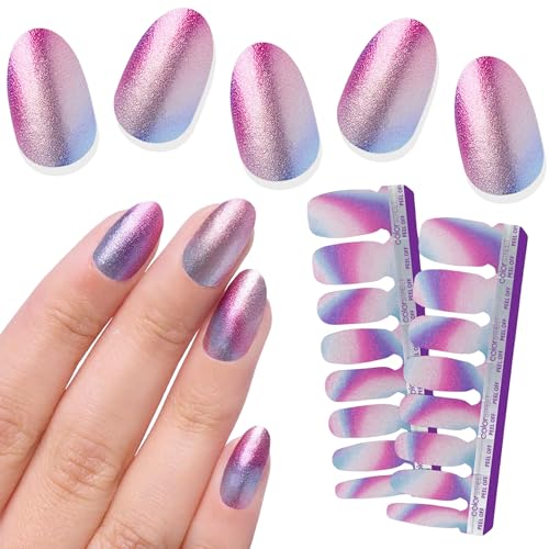 Color Street Wander Luster Nail Polish Strips - Double-Ended Gradient Shimmer Set
