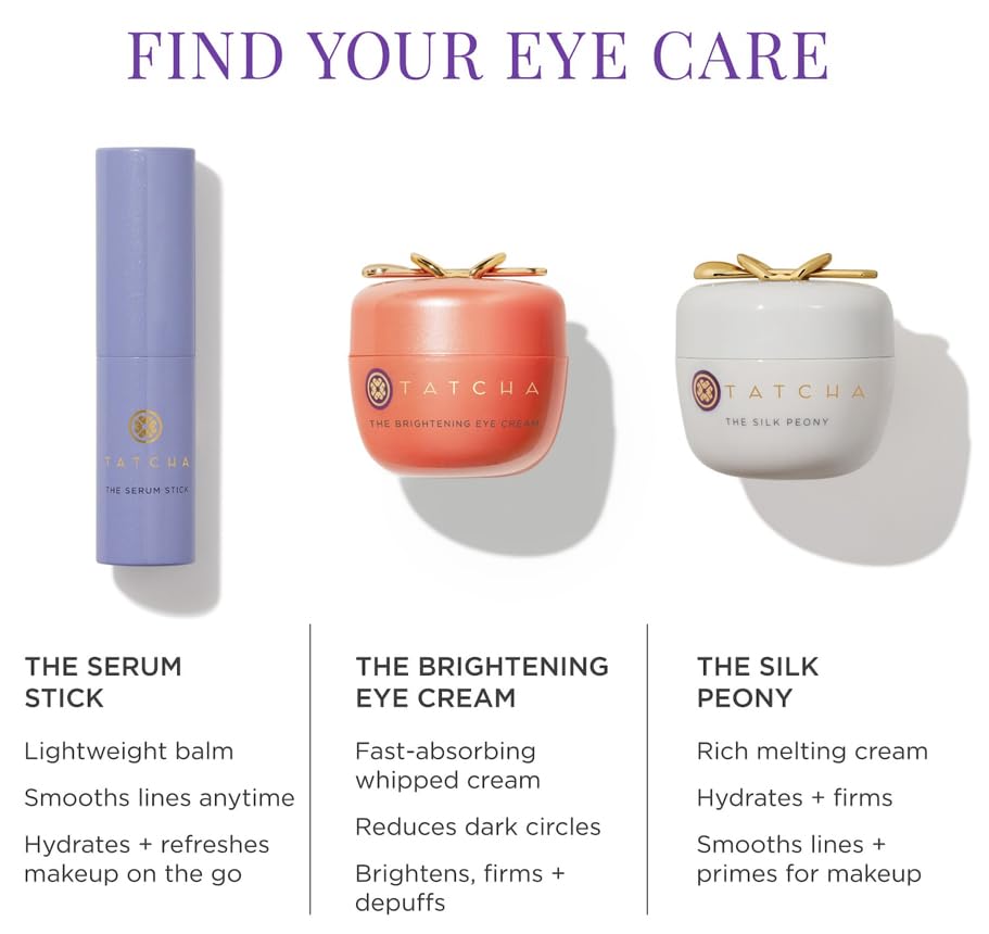 Tatcha The Serum Stick - Instant Brightening Face & Eye Treatment | 8g (0.28 oz) for Smooth Skin