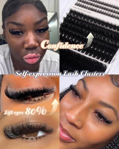 A-Lash Clusters Cat Eye 10-24mm Lash & Bottom Lash Mega Volume Set - Dramatic Look
