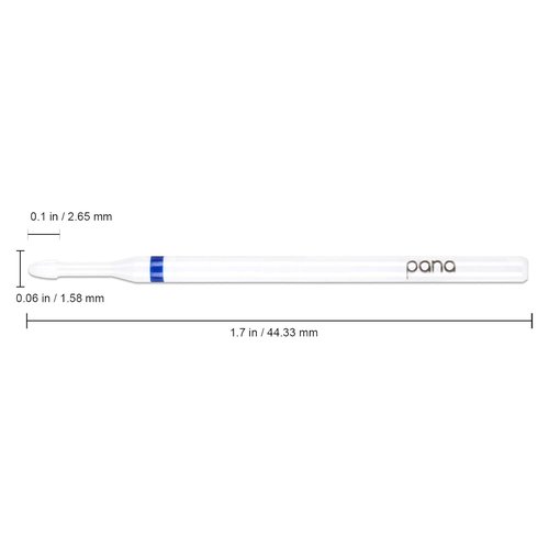 Pana Ceramic Cuticle Clean Nail Bit - Medium Grit 3/32" for Electric Dremel Drill