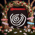 Stylish Wonderland Party Decorations Outdoor Poker Card Backdrop Set