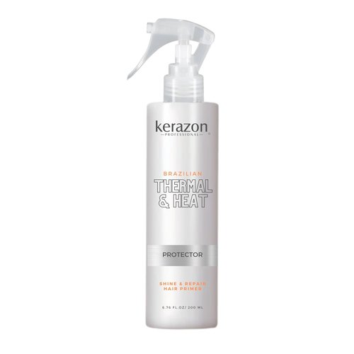 **Skiennix Brazilian Thermal Hair Primer - Anti-Frizz & Heat Protection | 6.76 fl. oz, Color Safe**