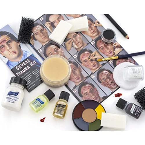 Severe Trauma Special Effects Makeup Kit for Realistic Wounds & Burns