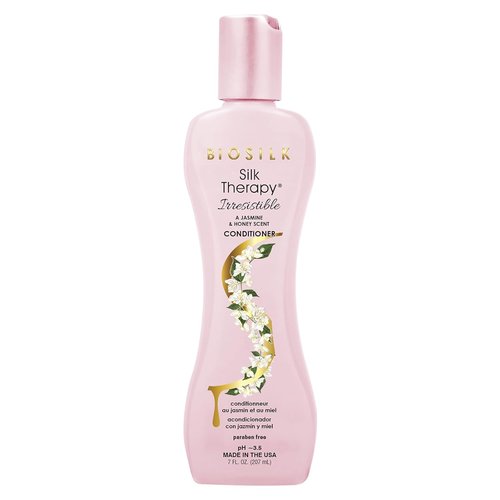 BioSilk Silk Therapy Conditioner - Moisturizing Jasmine & Honey Scent, Sulfate-Free, 7 Oz