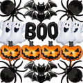 Halloween Party Balloons Set - BOO Foil Balloons for Halloween Decorations