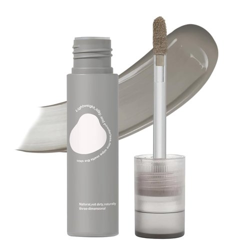 Skiennix Liquid Contour Stick - Cold Matte Grey Bronzer for Blendable, Long-Lasting Face Shaping | Travel Size