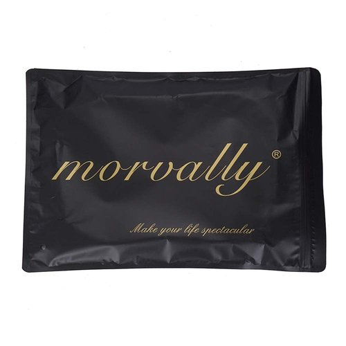 morvally 24" Long Wavy 60# Platinum Blonde Glueless Lace Front Wig Free Part Natural Straight Heat Resistant Synthetic Hair Wigs