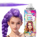 Purple Temporary Hair Spray for Kids & Adults - Washable 120ML, Party & Cosplay