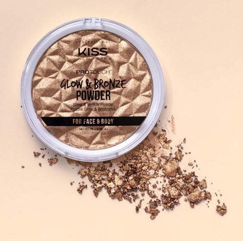 KISS Pro Touch Glow & Bronze Powder for Face & Body - Medium (Variation of THIS listing)