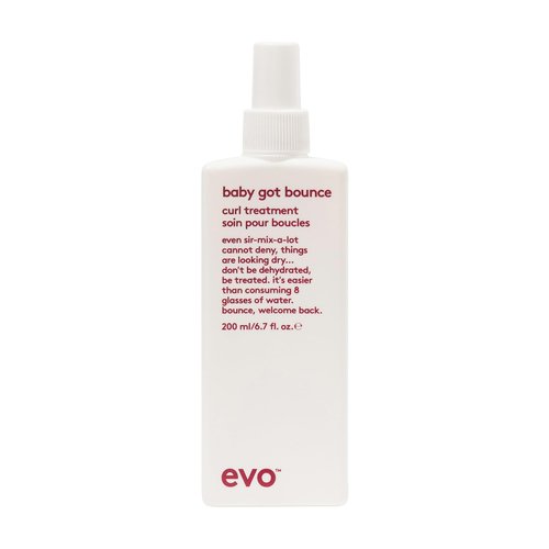 EVO Baby Got Bounce Curl Treatment - Anti Frizz Hair Treatment for Wavy & Curly Hair - Moisturizes, Repairs & Detangles - 6.8 fl oz
