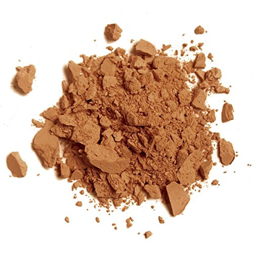 Mirabella Pure Press Powder Foundation - HD Finish, Buildable Mineral Formula for Sensitive Skin, Dark V