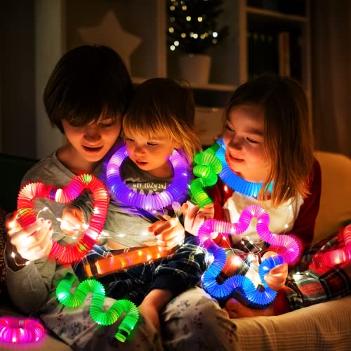 Halloween Light Up Party Favors 24PCS Glow Stick Bracelets & Necklaces - Kids Safe