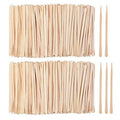 Pointed Handle Wooden Waxing Sticks 1200 Pack Small Wax Applicators for Hair Removal