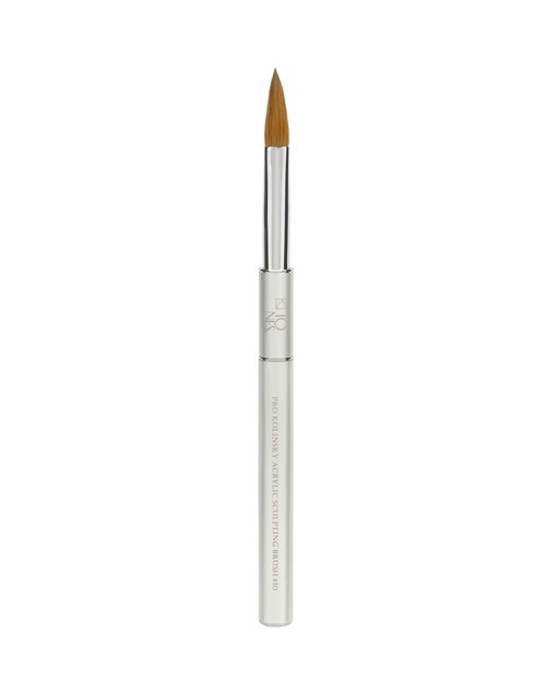 Tones Kolinsky Professional Pure Acrylic Nail Brush - 100% Sable Hair for Sculpting and 3d Nails Art Extension Premium Nail Art Brush for Acrylic Application with Protective Cap Ultra Precise (#10)