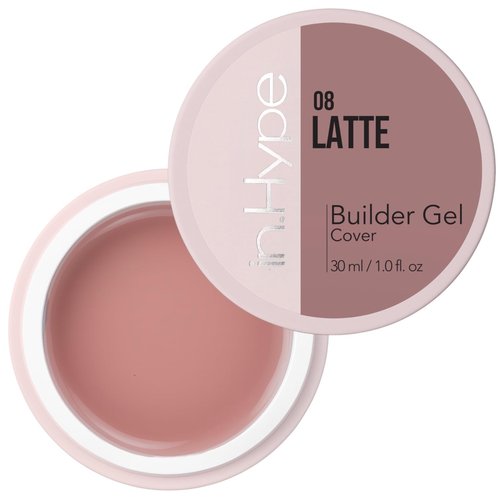 IN.HYPE UV/LED Camouflage Hard/Builder Gel for Nail Extension/Strengthening/Overlays (Latte #10) É