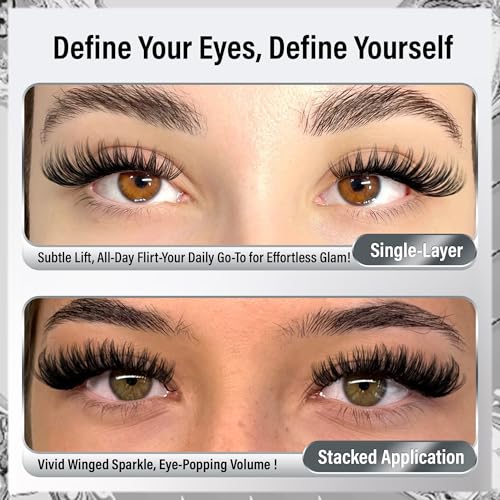 Flora Lash Clusters Wispy Eyelash Extensions 8-18mm Natural Look - PHKERATA