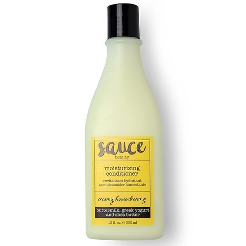 Sauce Beauty Creamy House Dressing Hair Conditioner - Frizz Control Detangler for Curly Hair (10 Fl Oz) | Moisturizing with Shea Butter & Greek Yogurt