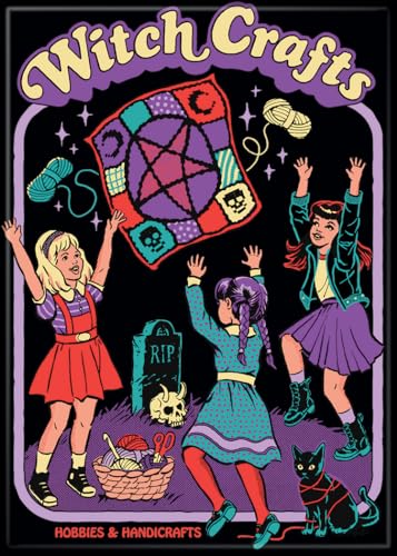 Official Steven Rhodes Witch Crafts Magnet 2.5 x 3.5 Inches - Fun Refrigerator Decor