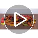 54-Piece Fall Home Decor Set with Mini Pumpkins, Leaves, Pinecones & Accents
