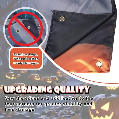 Halloween Garage Door Banner - Terror Gate 7x16Ft - Outdoor Haunted Decorations (Variation of THIS listing)