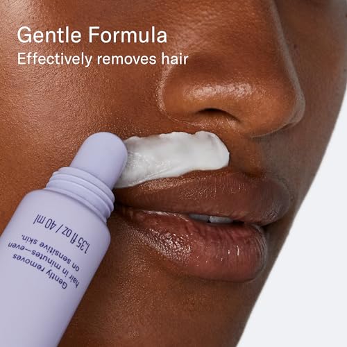 Facial Hair Removal Cream for Women - 1.35 fl oz Twin Pack, Gentle & Fast-Acting