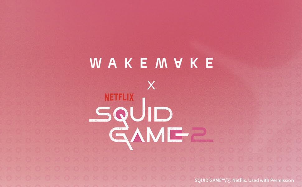 WAKEMAKE WM X Netflix Squid Game Get Ready with Younghee Make up Set | Korean Make Up Set