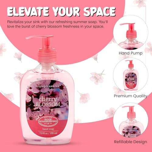 Cherry Blossom Hand Soap Refill Set - 7.9oz + 59oz Assorted Fragrances