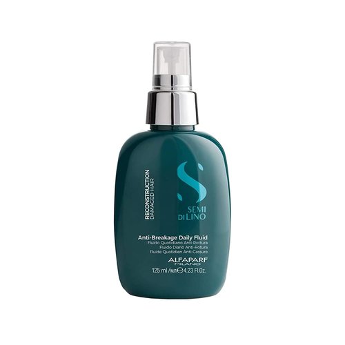 Alfaparf Milano Semi Di Lino Reconstruction Gift Set | Sulfate-Free Shampoo, Mask & Anti-Breakage Spray for Damaged Hair - Intense Repair & Shine