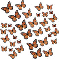 36 Pcs Monarch Butterfly Decoration Set in 5 Sizes for Home & Event Decor