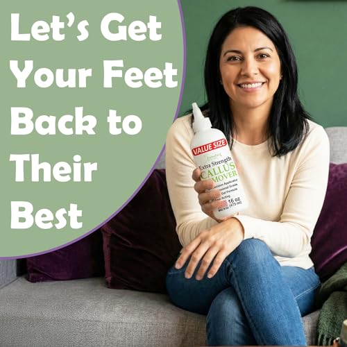 16 oz Extra Strength Callus Remover Gel for Feet - Professional Foot Care