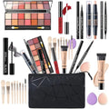Travel Makeup Set for Women - 14-Color Eyeshadow Palette & Full Face Kit - Variation 02