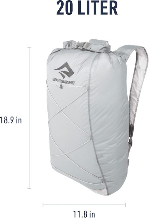 Sea to Summit Ultra-Sil Dry Pack - Lightweight Waterproof Daypack for Outdoor Adventures