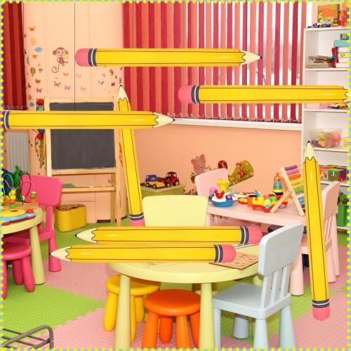 44 Inch Inflatable Giant Pencils Balloon for Back to School Party Classroom Decor - Variation 1