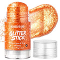 Orange Face & Body Glitter Stick - Sparkling Makeup Accessory #15