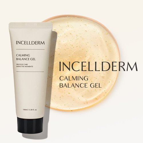 Riman Incellderm Calming Balance Gel 50ml | Lightweight Hydrating Face Moisturizer for Sensitive Skin | Fast-Absorbing, Non-Greasy, and Soothing for Daily Skincare