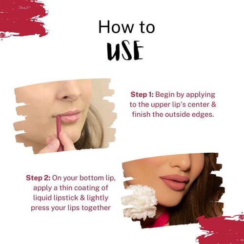 Love Earth Liquid Mousse Lipstick - Matte Finish | Lightweight & Transferproof | Lasts 12 Hours with Vitamin E - 6 ml Pink Colada
