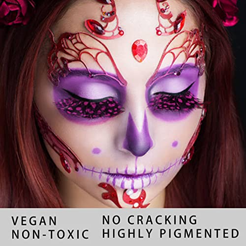 Light Purple Face Body Paint Stick - Waterproof, Sweatproof Halloween SFX Makeup