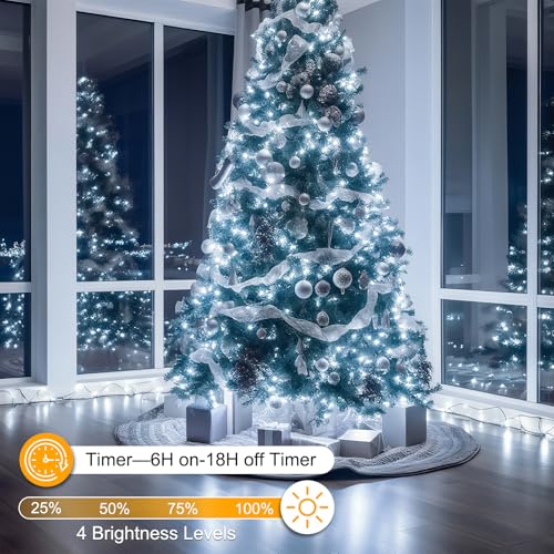 200FT 600LED Waterproof Christmas String Lights - 8 Modes, Indoor & Outdoor Decoration