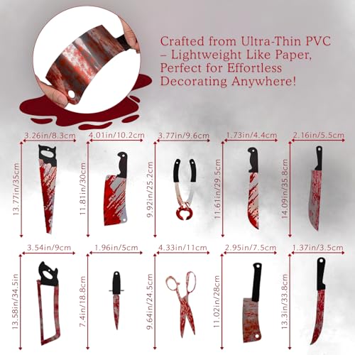 Halloween Banner Set - 4-Pack Horror Party Decorations for Indoor & Outdoor