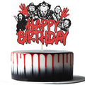 Cake Topper Design 20 - Horror Classic Movie Theme for Birthday & Halloween Cakes