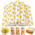 Back to School Wax Paper Sheets with Bow and Pencil Patterns, 150 Pack