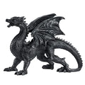 Gothic Medieval Mythic Winged Dragon Statue - Fantasy Home Decor, 19.2 Inch