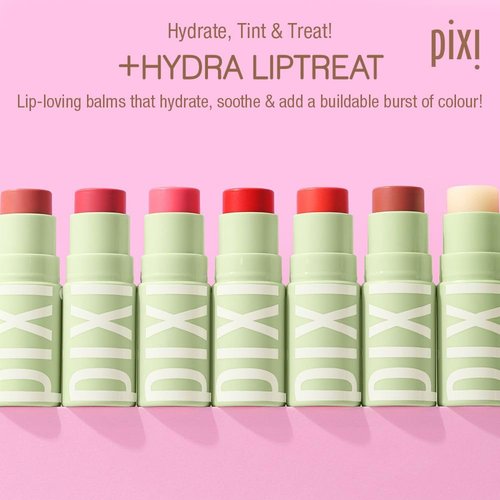 Pixi Beauty Hydra LipTreat - Tinted Hydrating Lip Balm in Passion Shade | 0.16 oz / 4.8 g