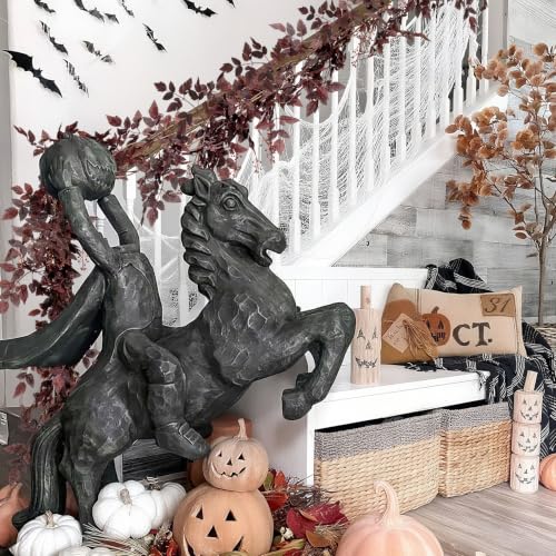12Ft Fall Garland with Realistic Purple Leaves for Fireplace Mantel Indoor Outdoor Decor - Variation of THIS listing