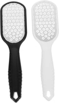 Healeved Stainless Steel Foot File - 8.38 Inch Callus Remover with Comfortable Handle & Hanging Hole