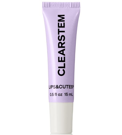 CLEARSTEM LIPS&CUTES Lip Balm & Cuticle Care - Multi-Tasking Hydrating Balm with Peptides, Vitamin E & Green Tea - Lip Care Products & Cuticle Balm Essentials for Daily Soothing & Nourishing Routine