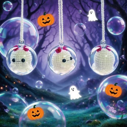 Halloween Ghost Car Rear View Mirror Decor - Festive Halloween Car Accessory - Variation of THIS listing
