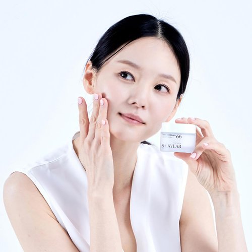 SHOWLAB Exosome Collagen 66 Booster Cream - Korean Face Moisturizer with 66% Collagen Extract, 9 Peptides Complex, Niacinamide, Adenosine - Anti-Aging Firming Cream for All Skin Types, 1.7 oz