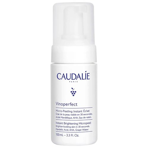 Caudalie Vinoperfect Instant Brightening Mandelic Acid and AHAs Micropeel Foam Cleanser - 100 mL