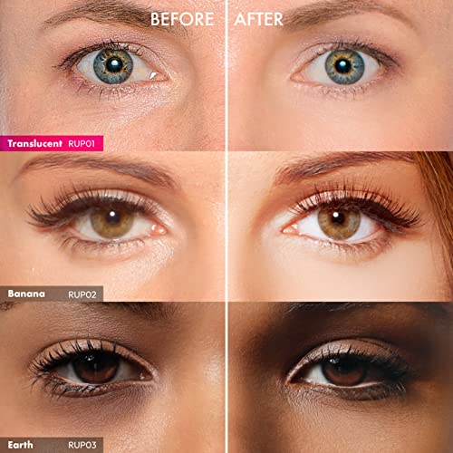 Undereye Brightening Powder Translucent - Vegan, Cruelty-Free Makeup Setting Powder